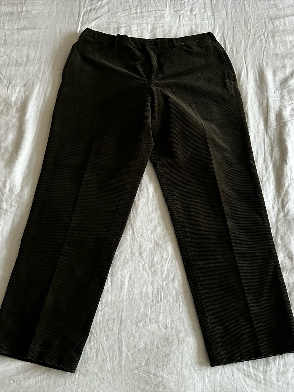 Uniqlo Men’s Corduroy Pants in Olive